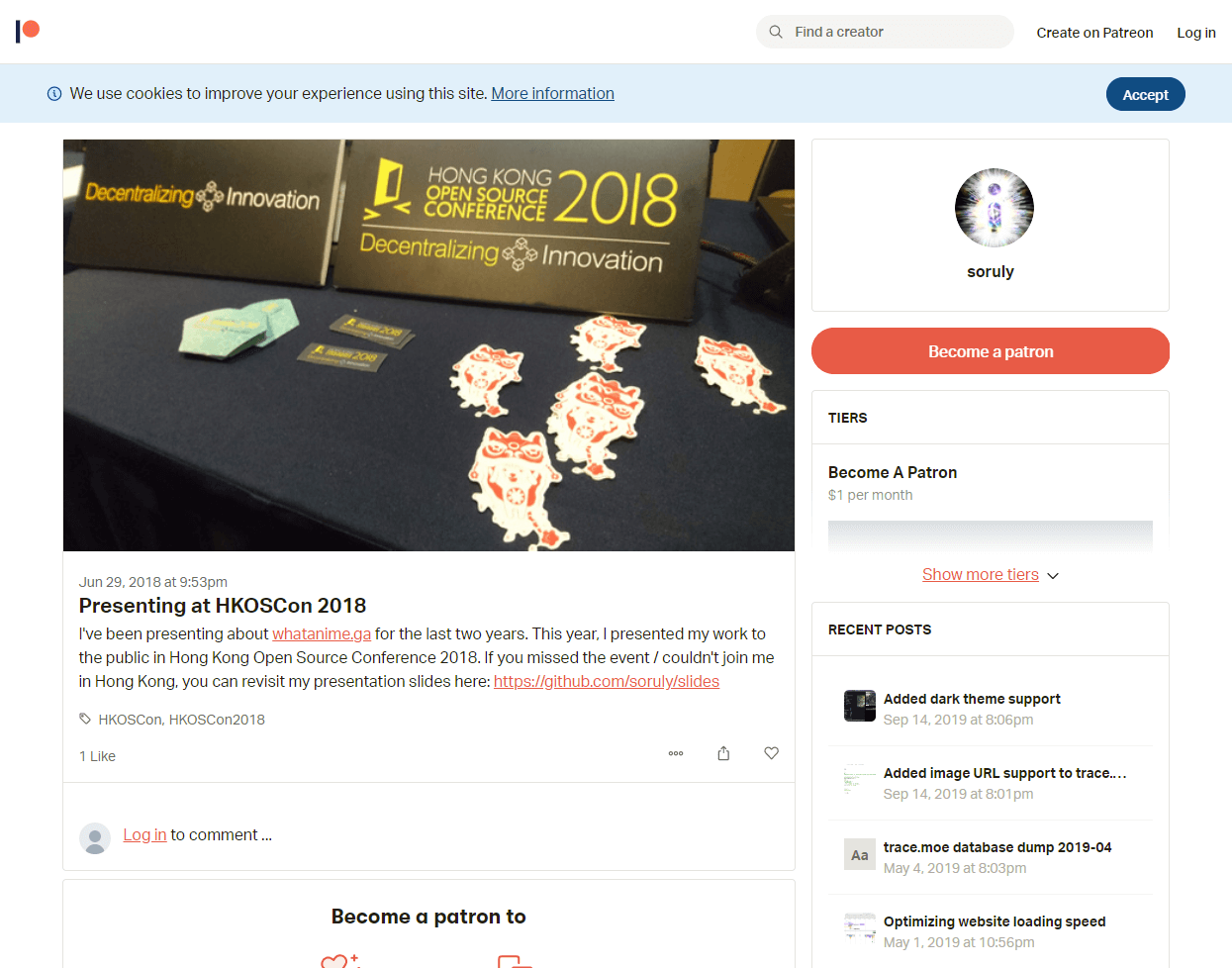 Presenting at HKOSCon 2018